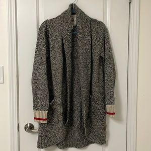 Roots cabin shawl cardigan